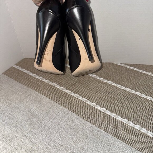 Jimmy Choo Romy 85 black kid leather pointy toe pumps - Picture 5 of 6